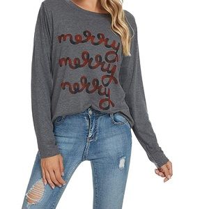 NWOT Women’s long sleeve Christmas sweater